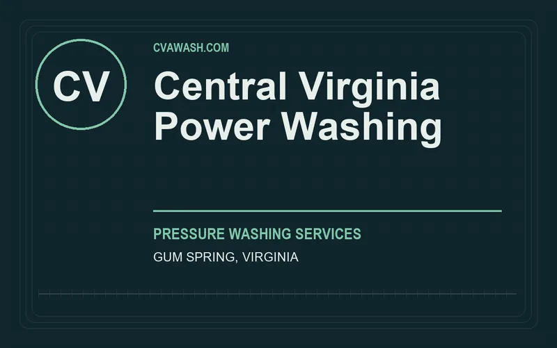 Central Virginia Power Washing in Gum Spring, Virginia