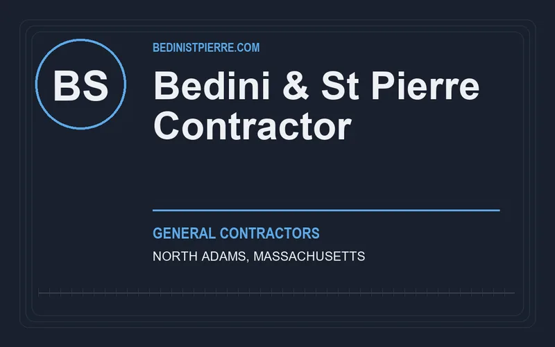 Bedini & St Pierre Contractor in North Adams, Massachusetts