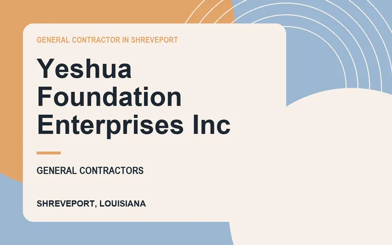 Yeshua Foundation Enterprises Inc in Shreveport, Louisiana