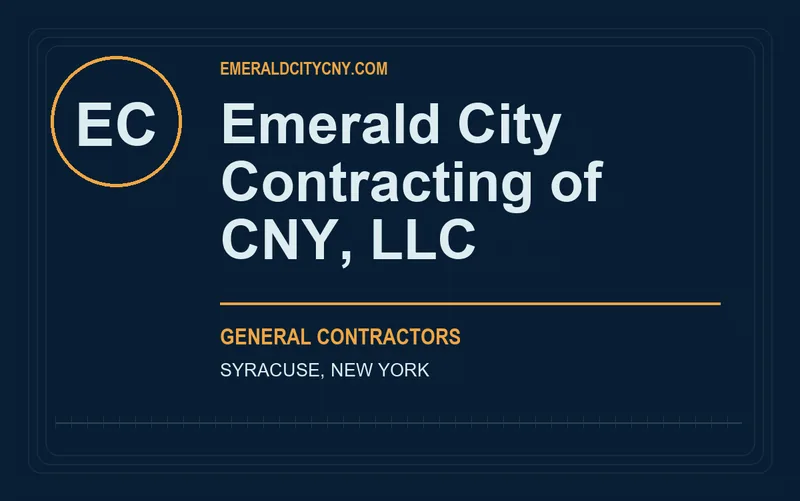 Emerald City Contracting of CNY, LLC in Syracuse, New York