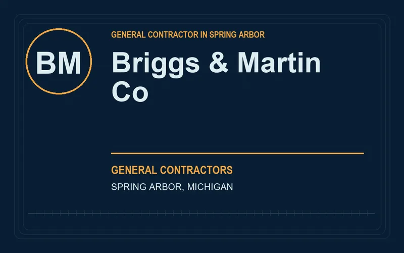 Briggs & Martin Co in Spring Arbor, Michigan