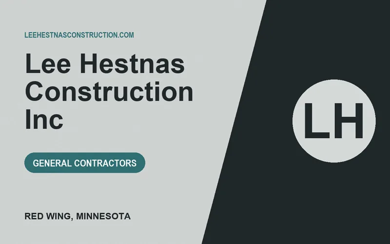 Lee Hestnas Construction Inc in Red Wing, Minnesota