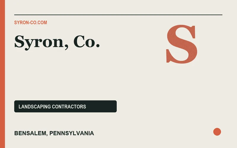 Syron, Co. in Bensalem, Pennsylvania