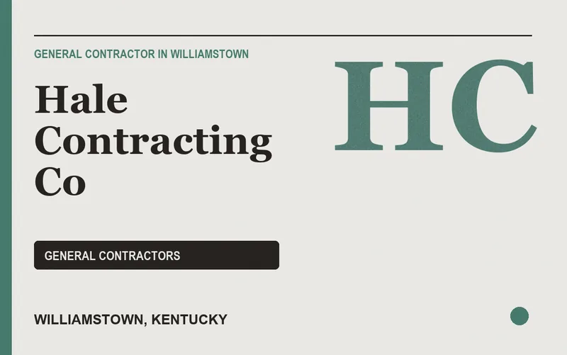 Hale Contracting Co in Williamstown, Kentucky