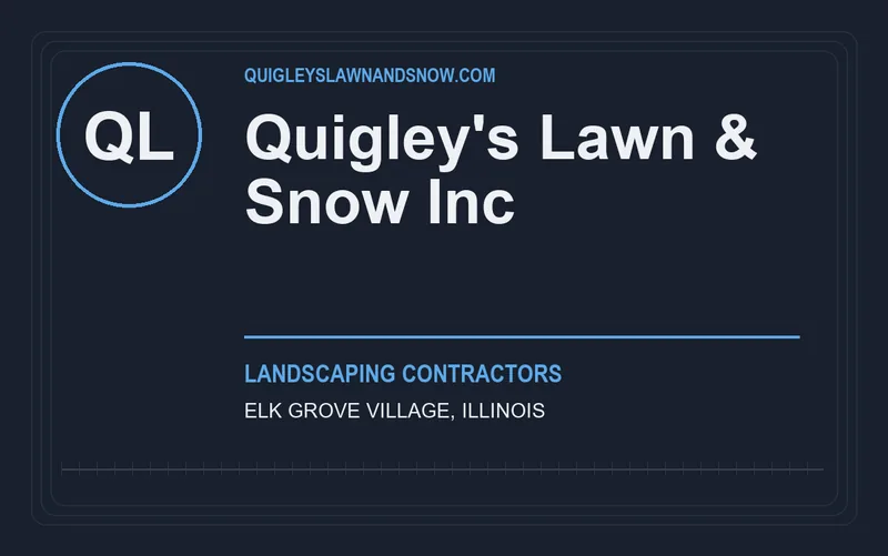Quigley's Lawn & Snow Inc in Elk Grove Village, Illinois