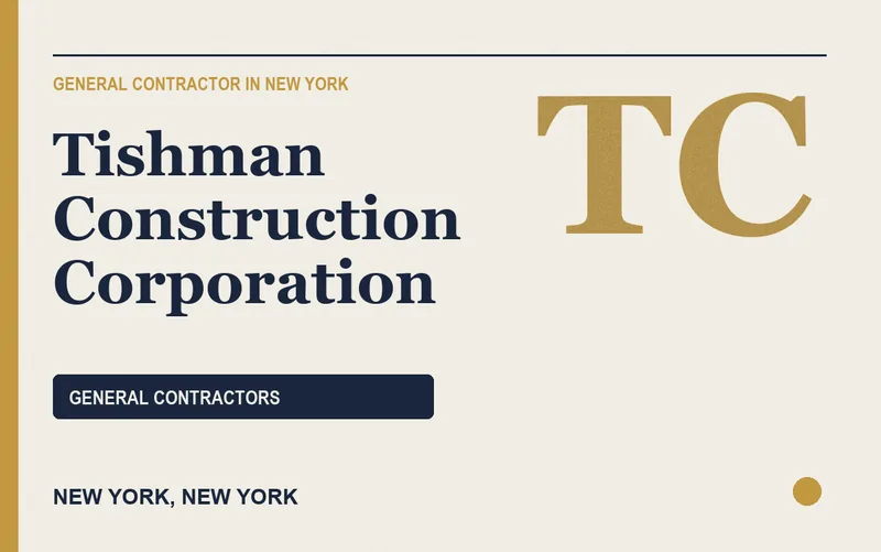 Tishman Construction Corporation in New York, New York