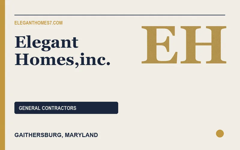 Elegant Homes,inc. in Gaithersburg, Maryland