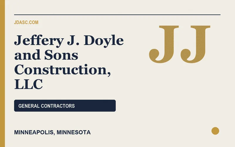 Jeffery J. Doyle and Sons Construction, LLC in Minneapolis, Minnesota