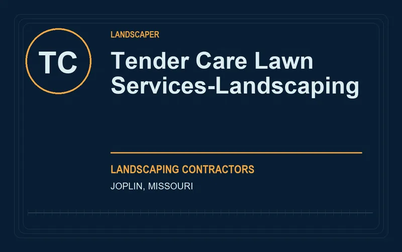 Tender Care Lawn Services-Landscaping in Joplin, Missouri