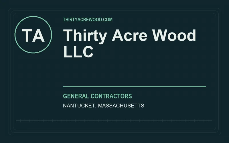 Thirty Acre Wood LLC in Nantucket, Massachusetts