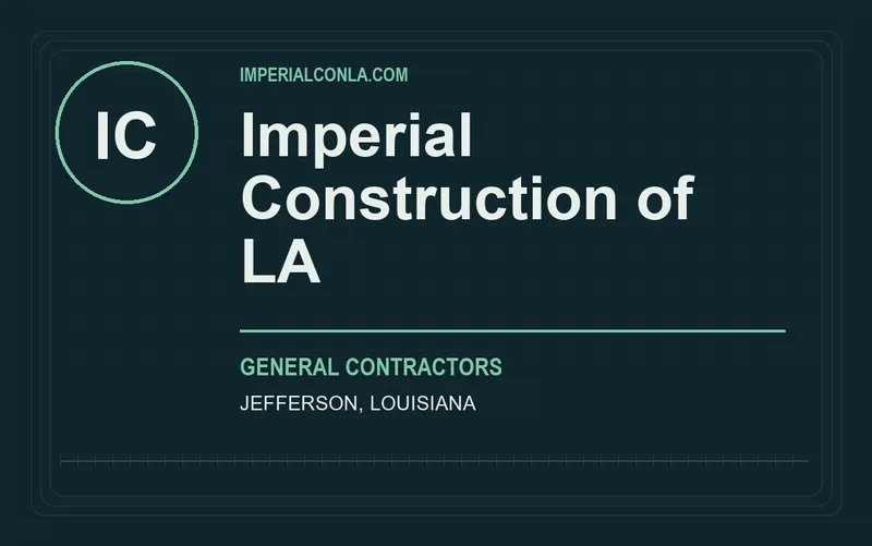 Imperial Construction of LA in Jefferson, Louisiana