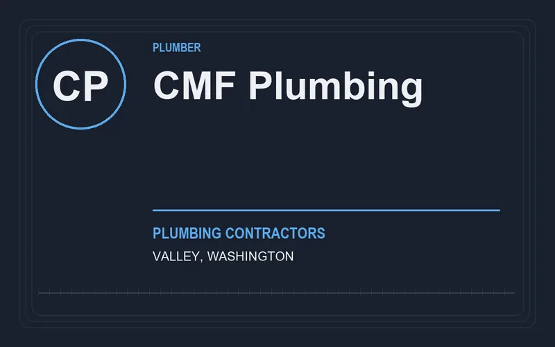 CMF Plumbing in Valley, Washington