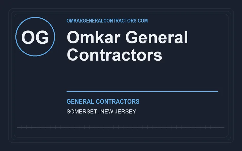 Omkar General Contractors in Somerset, New Jersey