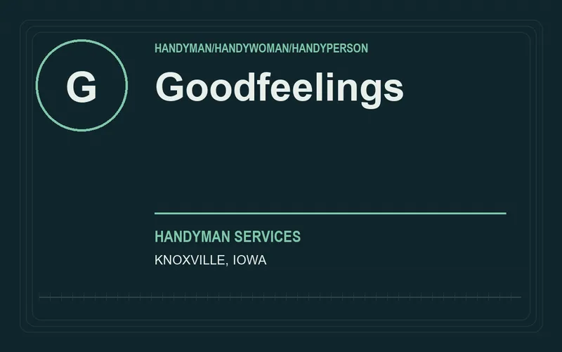 Goodfeelings in Knoxville, Iowa