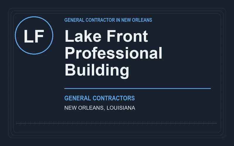 Lake Front Professional Building in New Orleans, Louisiana