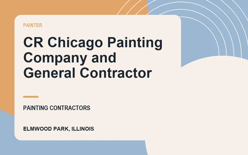 CR Chicago Painting Company and General Contractor in Elmwood Park, Illinois