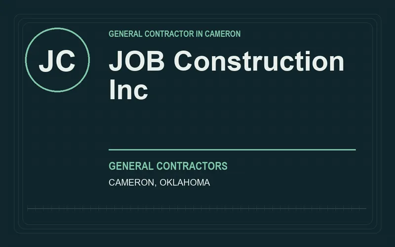 JOB Construction Inc in Cameron, Oklahoma