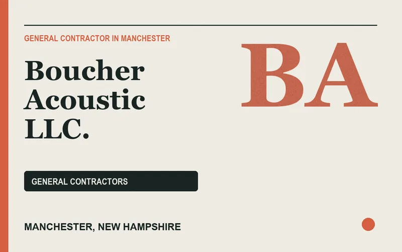 Boucher Acoustic LLC. in Manchester, New Hampshire