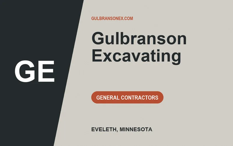 Gulbranson Excavating in Eveleth, Minnesota