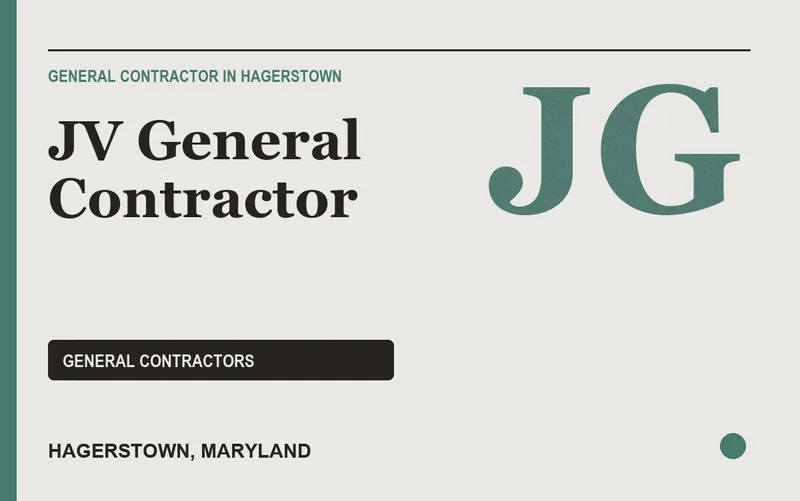 JV General Contractor in Hagerstown, Maryland