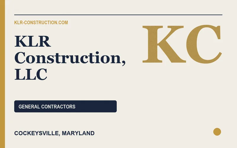 KLR Construction, LLC in Cockeysville, Maryland