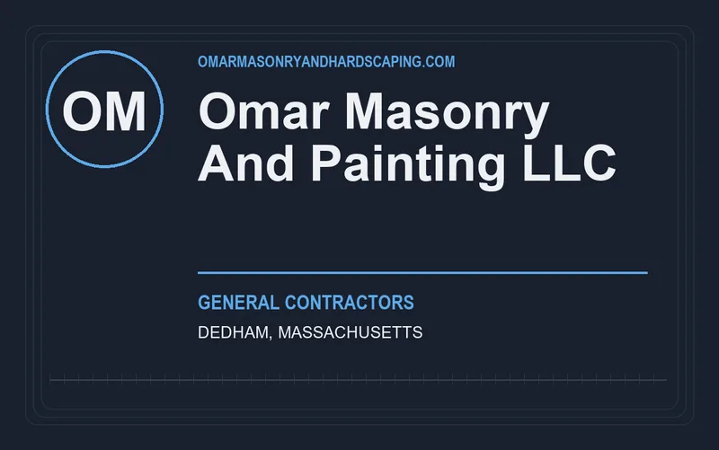 Omar Masonry And Painting LLC in Dedham, Massachusetts