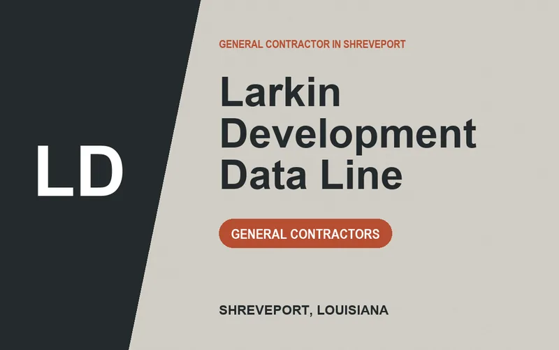 Larkin Development Data Line in Shreveport, Louisiana