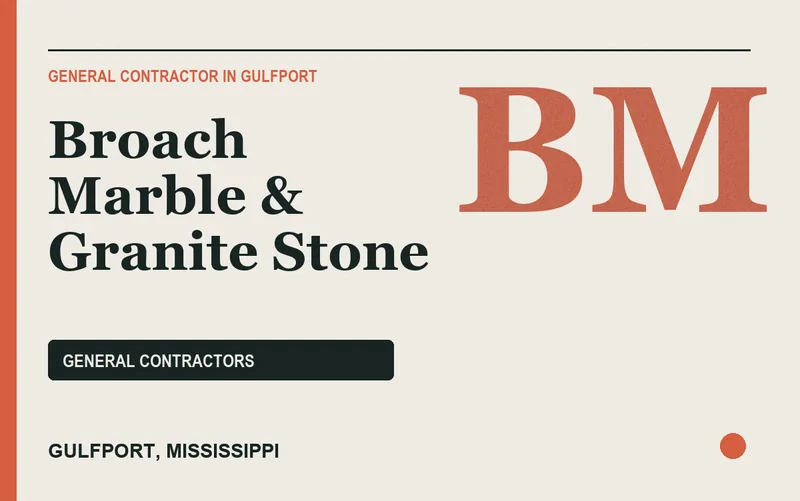 Broach Marble & Granite Stone in Gulfport, Mississippi