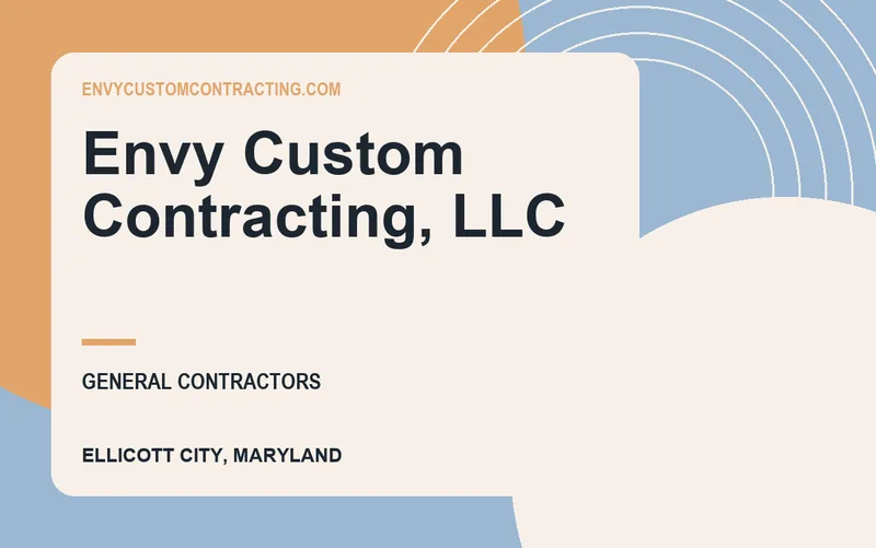 Envy Custom Contracting, LLC in Ellicott City, Maryland