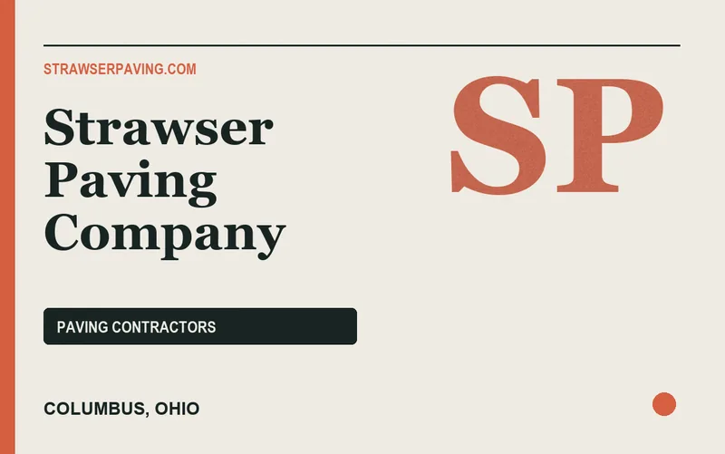Strawser Paving Company in Columbus, Ohio