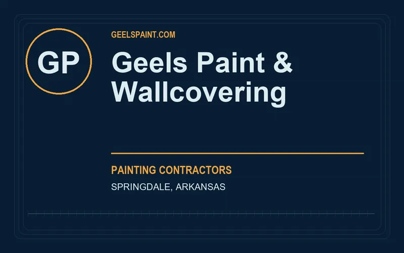 Geels Paint & Wallcovering in Springdale, Arkansas