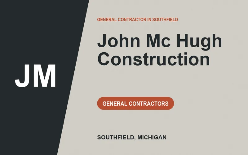 John Mc Hugh Construction in Southfield, Michigan