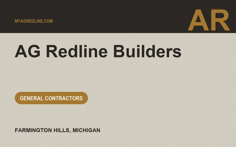 AG Redline Builders in Farmington Hills, Michigan