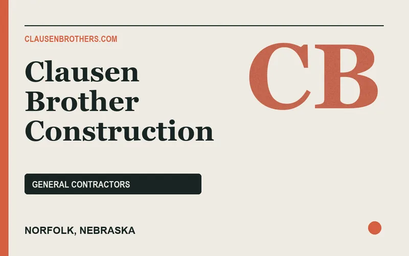 Clausen Brother Construction in Norfolk, Nebraska