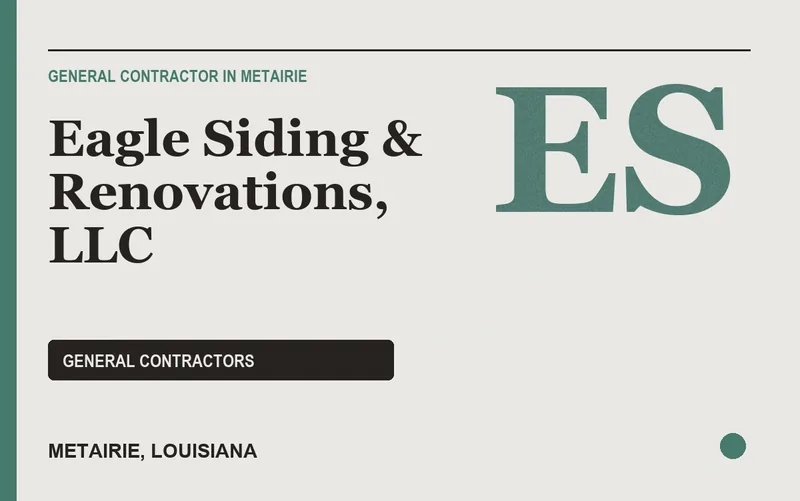 Eagle Siding & Renovations, LLC in Metairie, Louisiana