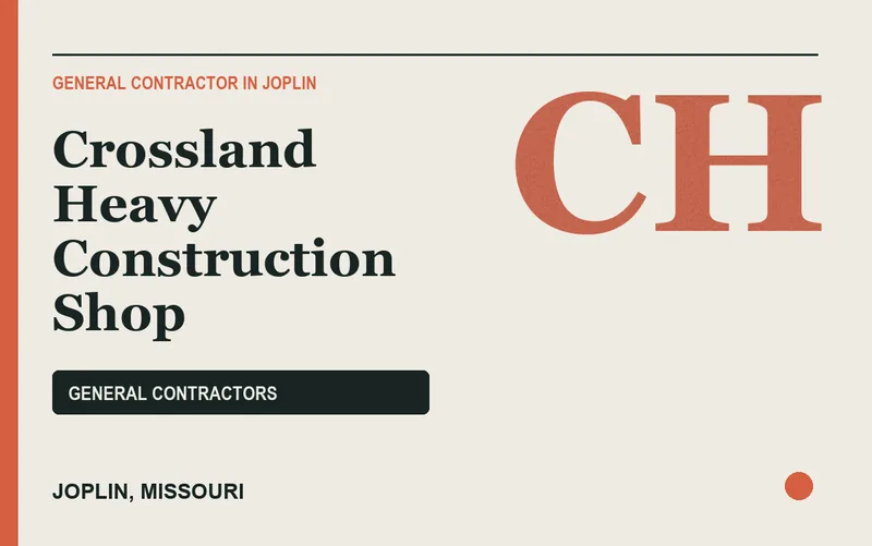 Crossland Heavy Construction Shop in Joplin, Missouri