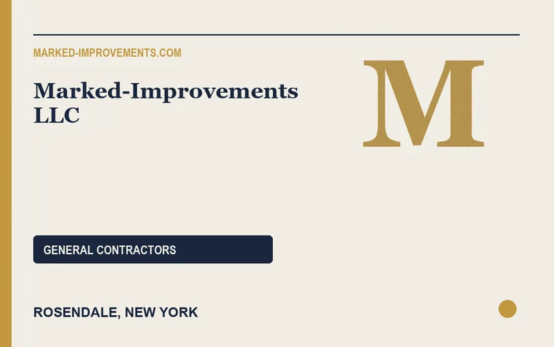Marked-Improvements LLC in Rosendale, New York