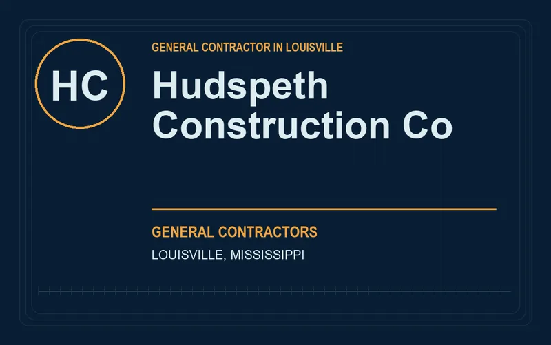 Hudspeth Construction Co in Louisville, Mississippi