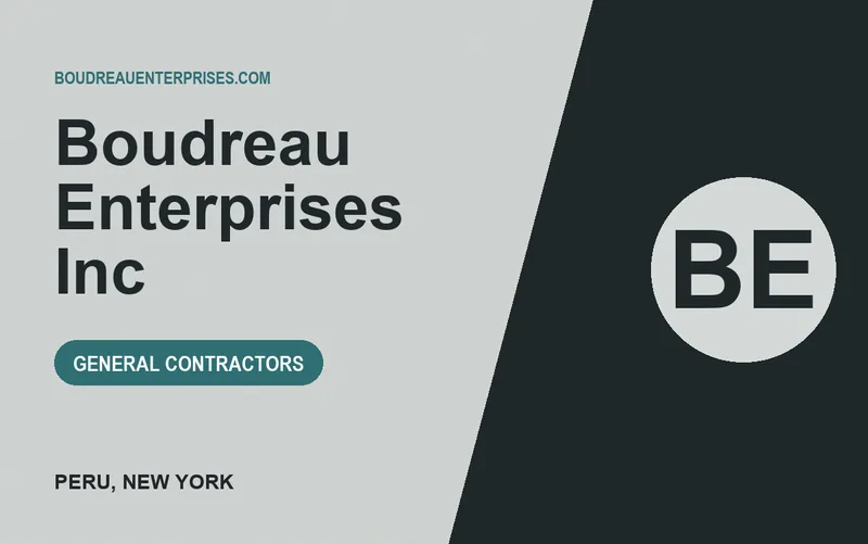 Boudreau Enterprises Inc in Peru, New York