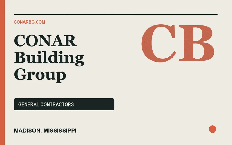 CONAR Building Group in Madison, Mississippi