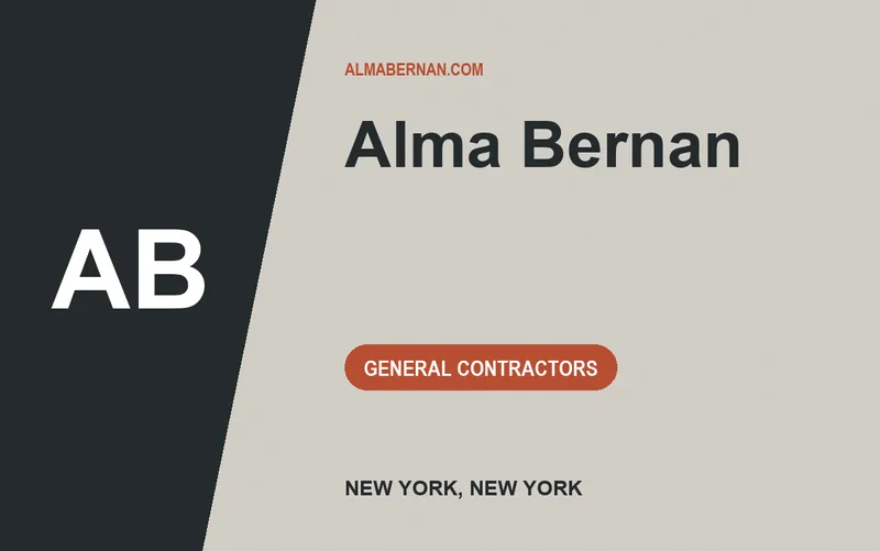 Alma Bernan in New York, New York