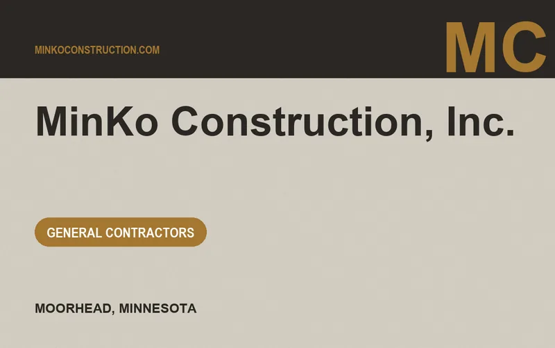 MinKo Construction, Inc. in Moorhead, Minnesota
