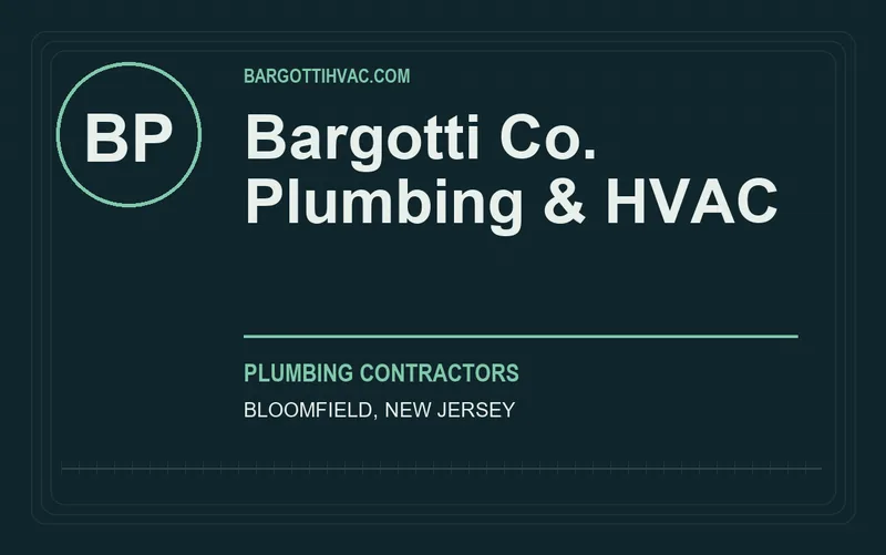 Bargotti Co. Plumbing & Hvac in Bloomfield, New Jersey