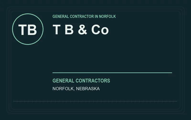 T B & Co in Norfolk, Nebraska