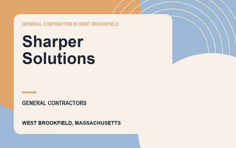 Sharper Solutions in West Brookfield, Massachusetts