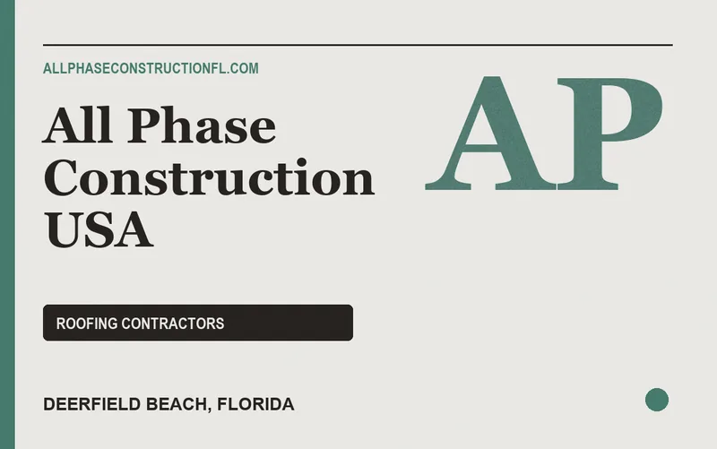 All Phase Construction USA in Deerfield Beach, Florida