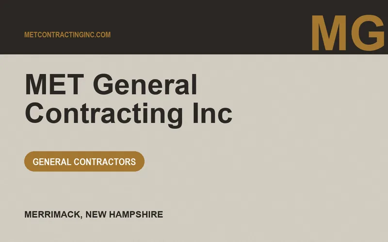 MET General Contracting Inc in Merrimack, New Hampshire