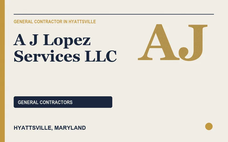 A J Lopez Services LLC in Hyattsville, Maryland