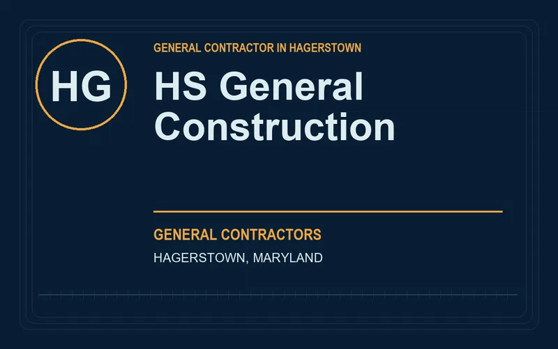 HS General Construction in Hagerstown, Maryland