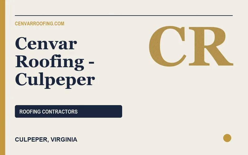 Cenvar Roofing - Culpeper in Culpeper, Virginia